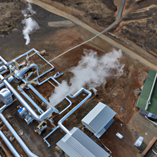 geothermal power plant visuals